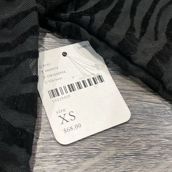 Free People NET Zebra Black Mesh bodysuit - xs ($68) - Picture 12 of 12